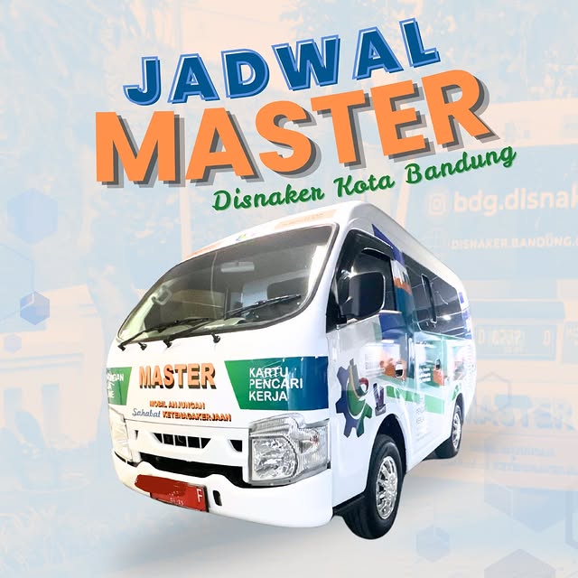 🚐 MASTER Hadir di Buahbatu!

MASTER (Mobil Anjungan Sahabat Ketenagakerjaan) dari Disnaker Kota Bandung siap melayani langsung di lokasi!

📍 Kantor Kecamatan Buahbatu, Jl. Ciwastra No.291, Margasari, Kec. Buahbatu, Kota Bandung, Jawa Barat 40287
📅 Jumat, 3 Oktober 2025
⏰ Pukul 09.00 - 14.00 WIB

Dapatkan info seputar:
✅ Pelatihan kerja
✅ Konsultasi ketenagakerjaan
✅ Lowongan kerja terkini

Yuk mampir ke booth MASTER dan dapatkan layanan ketenagakerjaan yang kamu butuhkan!

@hmfarhanbdg
@kangerwin_bdg 
@iskandar5070
@halobandung
@humas_bandung
@andri_darusman
@dicky.wishnu
@buahbatukecamatan

#DisnakerBandung #MASTERDisnaker #InfoKerjaBandung